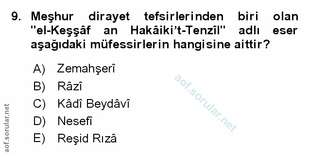 Soru 9