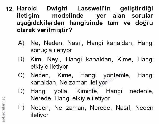 Soru 12