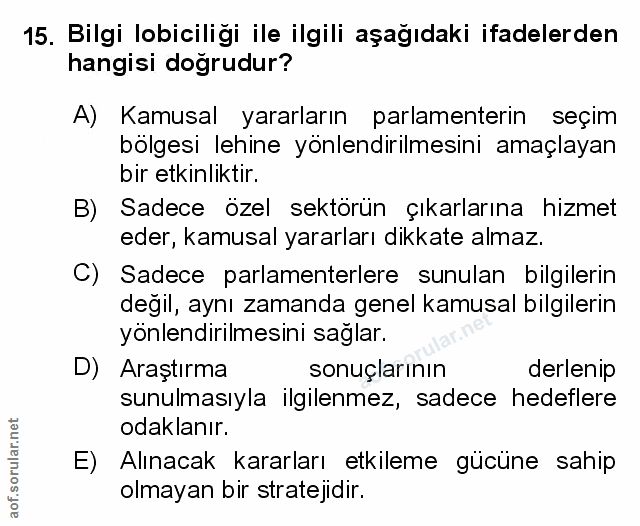 Soru 15