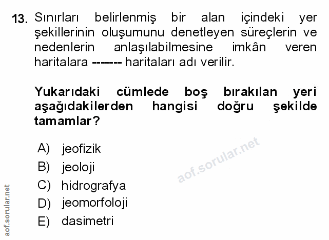 Soru 13