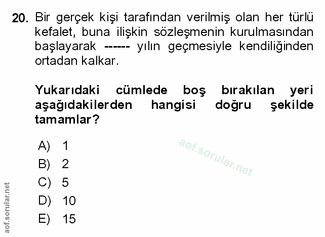 Soru 20