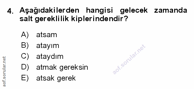 Soru 4