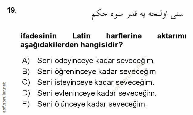 Soru 19