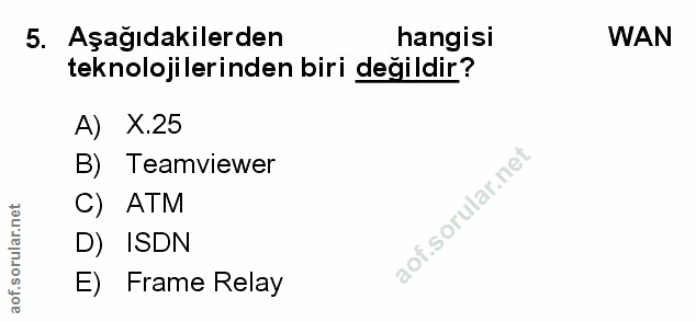 Soru 5