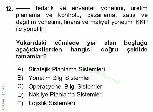 Soru 12