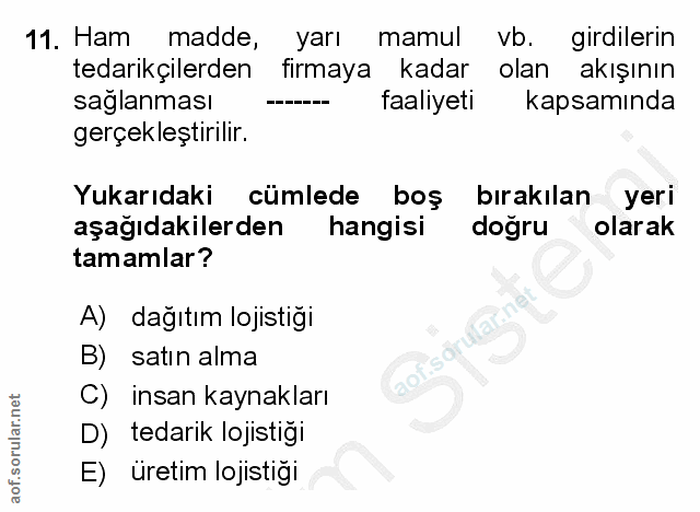 Soru 11
