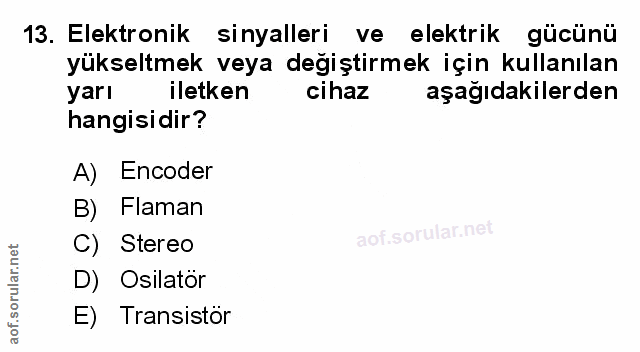Soru 13