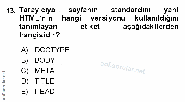 Soru 13