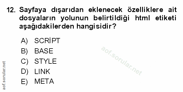 Soru 12