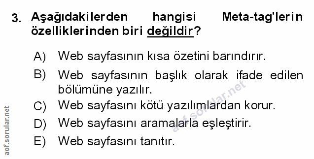 Soru 3
