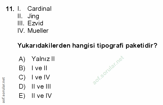 Soru 11