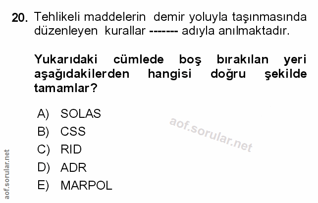 Soru 20