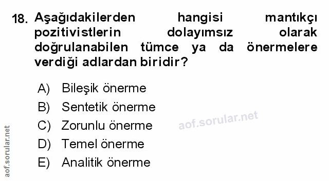 Soru 18