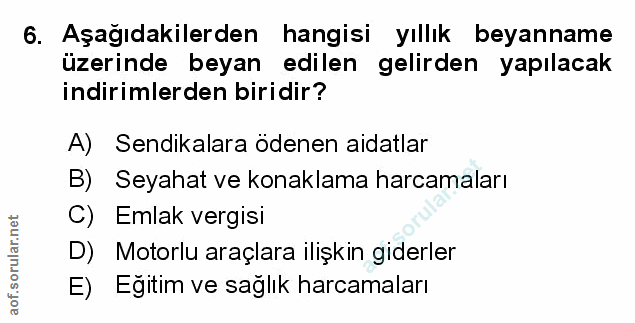 Soru 6