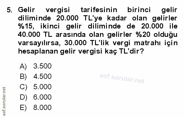 Soru 5