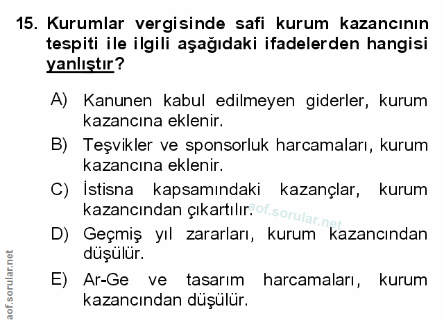Soru 15