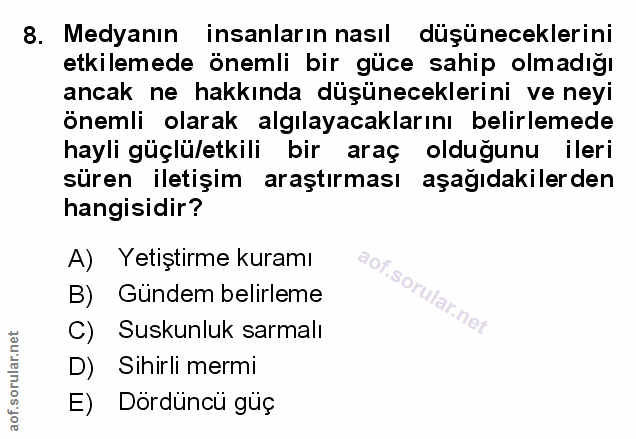 Soru 8