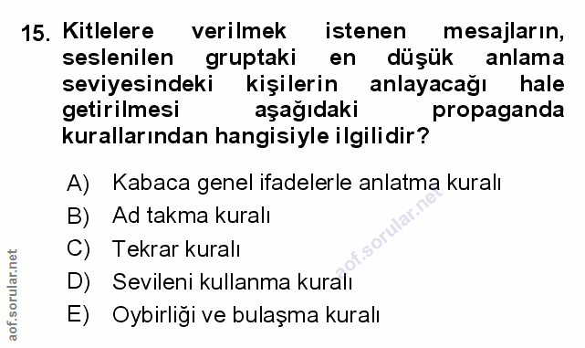 Soru 15