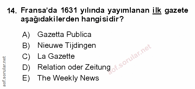Soru 14