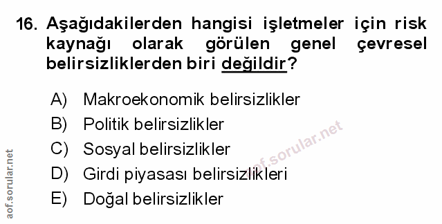 Soru 16