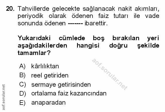 Soru 20