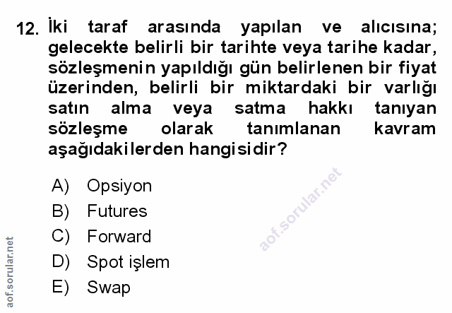 Soru 12