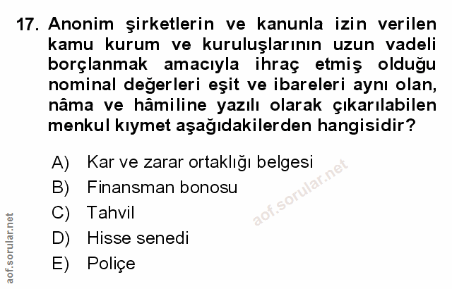 Soru 17