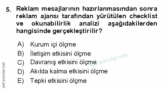 Soru 5