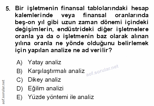 Soru 5