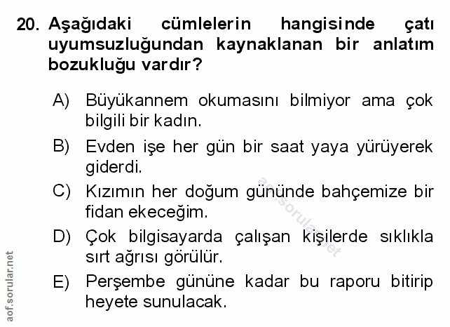 Soru 20