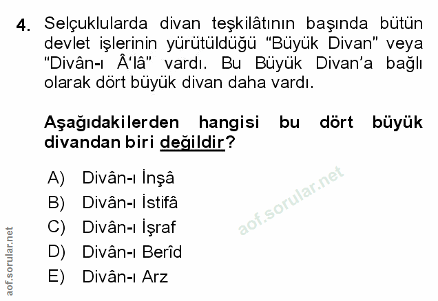 Soru 4