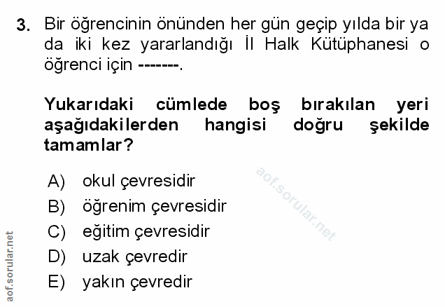 Soru 3