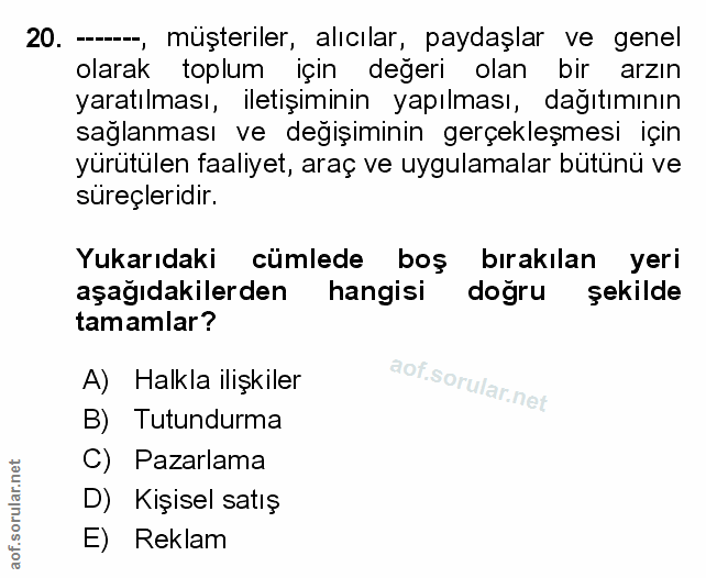 Soru 20