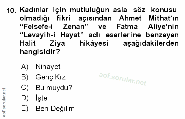 Soru 10