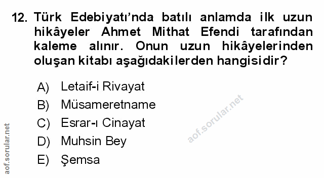 Soru 12