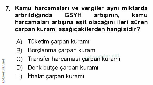 Soru 7