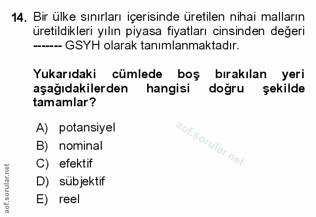 Soru 14