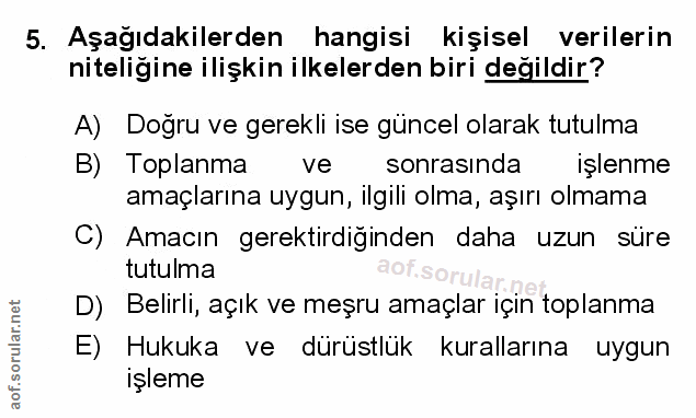 Soru 5