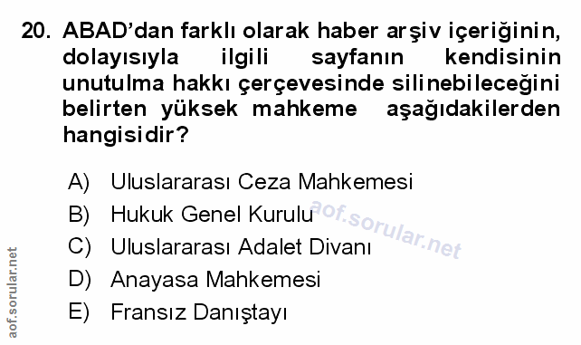Soru 20