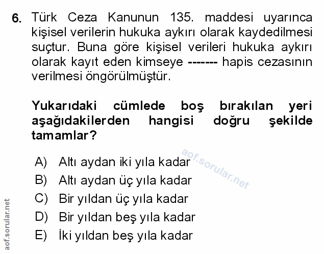 Soru 6