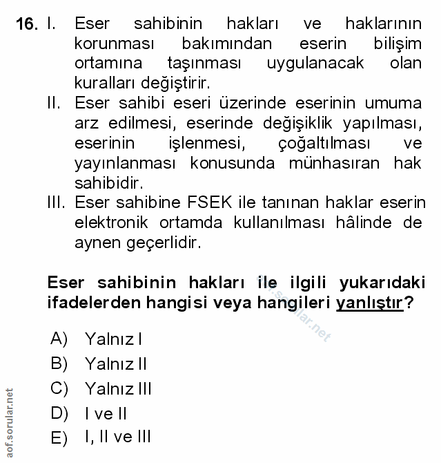 Soru 16