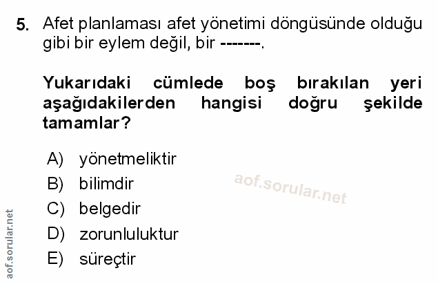 Soru 5