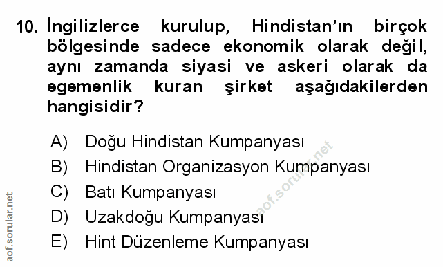 Soru 10