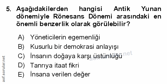 Soru 5