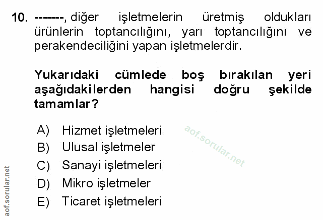 Soru 10
