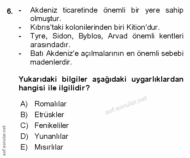 Soru 6
