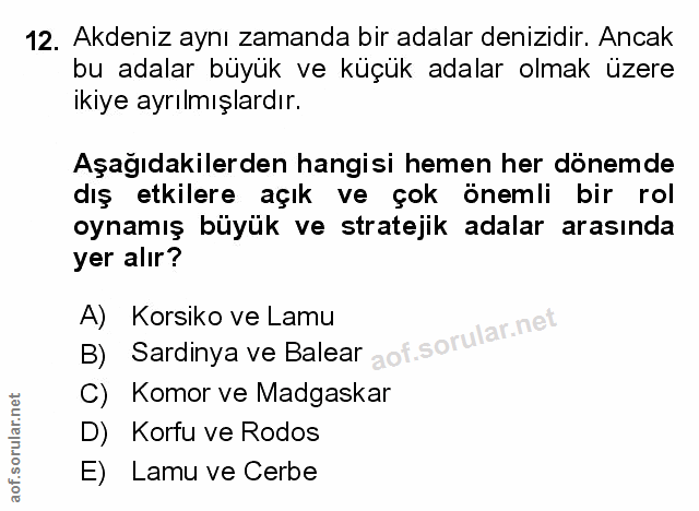 Soru 12