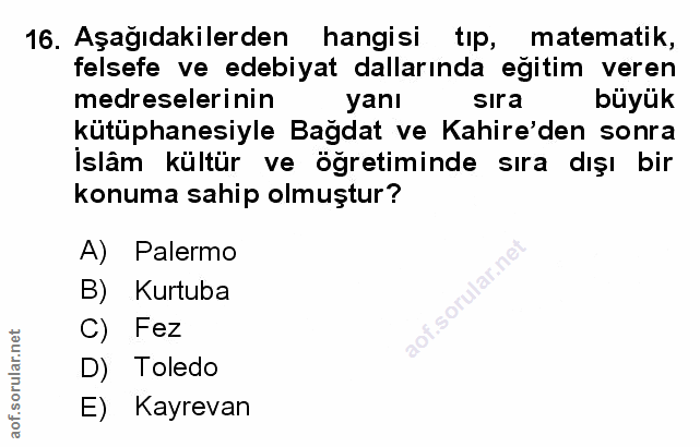 Soru 16
