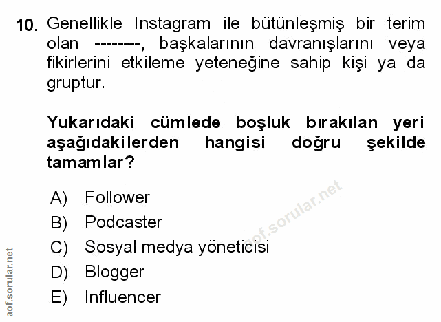 Soru 10