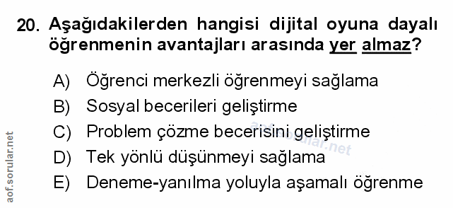 Soru 20